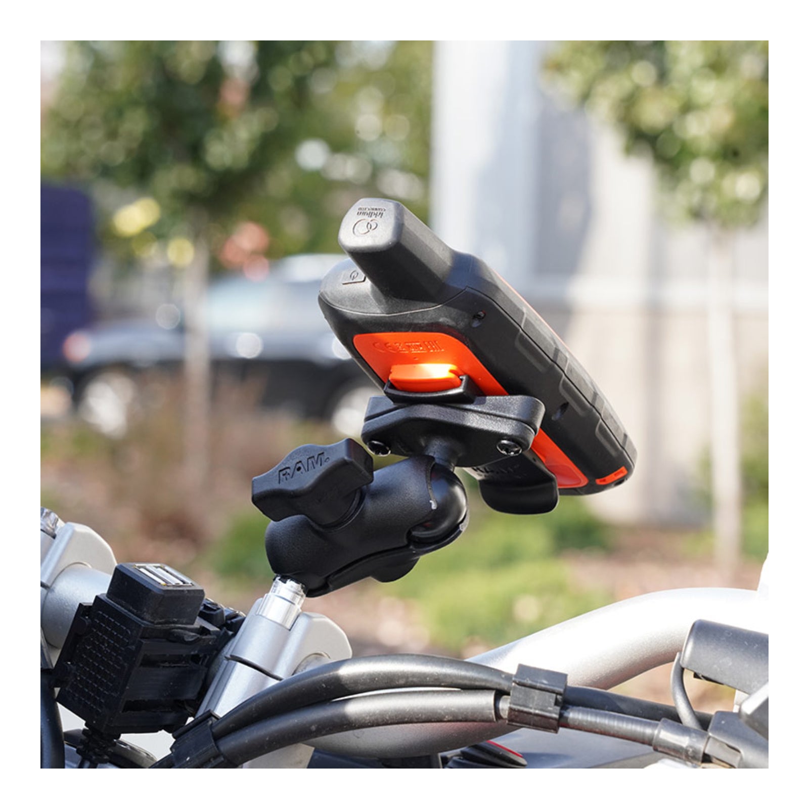 RAM MOUNTS Spine Clip Holder With Ball For GARMin Hand-Held Devices RAMB202GA76U