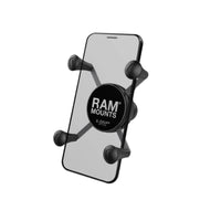 New RAM MOUNTS X-Grip Universal Phone Holder With Ball #RAMHOLUN7BU | Australian Moto Spares