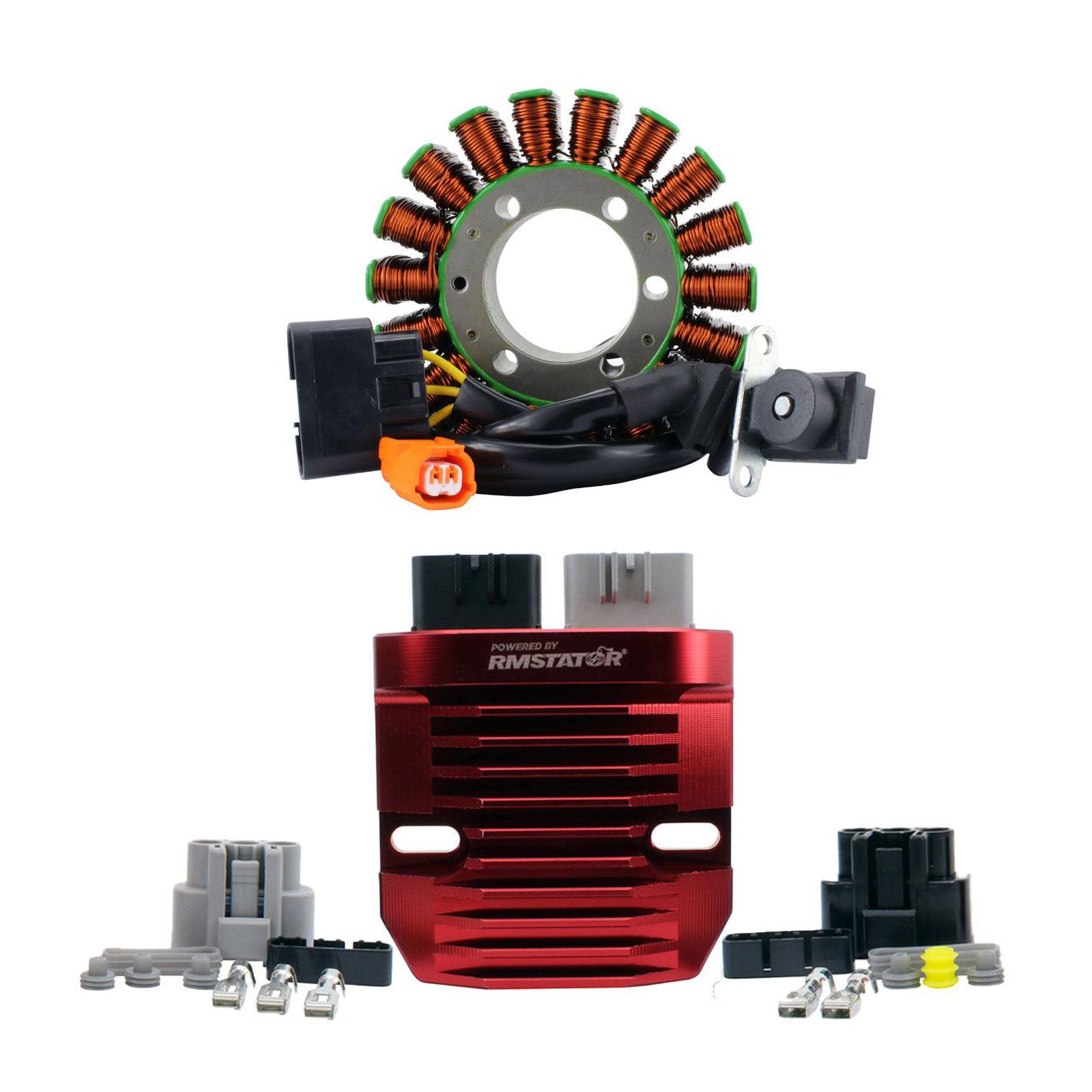 New RMSTATOR Stator + CNC MOSFET KIT For Honda TRX420FA 2014-2019 #RMS900107352
