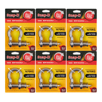 New SNAP-D 13Mm Bow Shackle - 6 Pack Special SD13BSS6PK