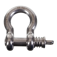 New SNAP-D Stainless Steel Bow Shackle - 19mm #SD19BSS