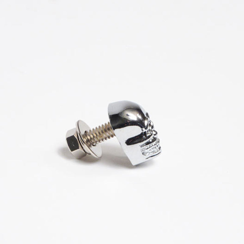 New WHITES Motorcycle Skull Bolt Sil Small A38 #SKULLSS