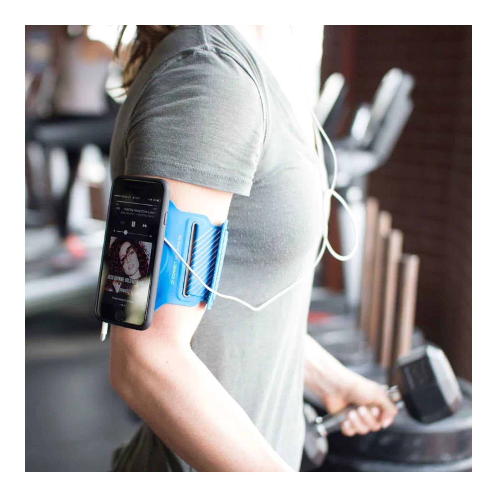 New SP CONNECT Running Band Grey SPC53140