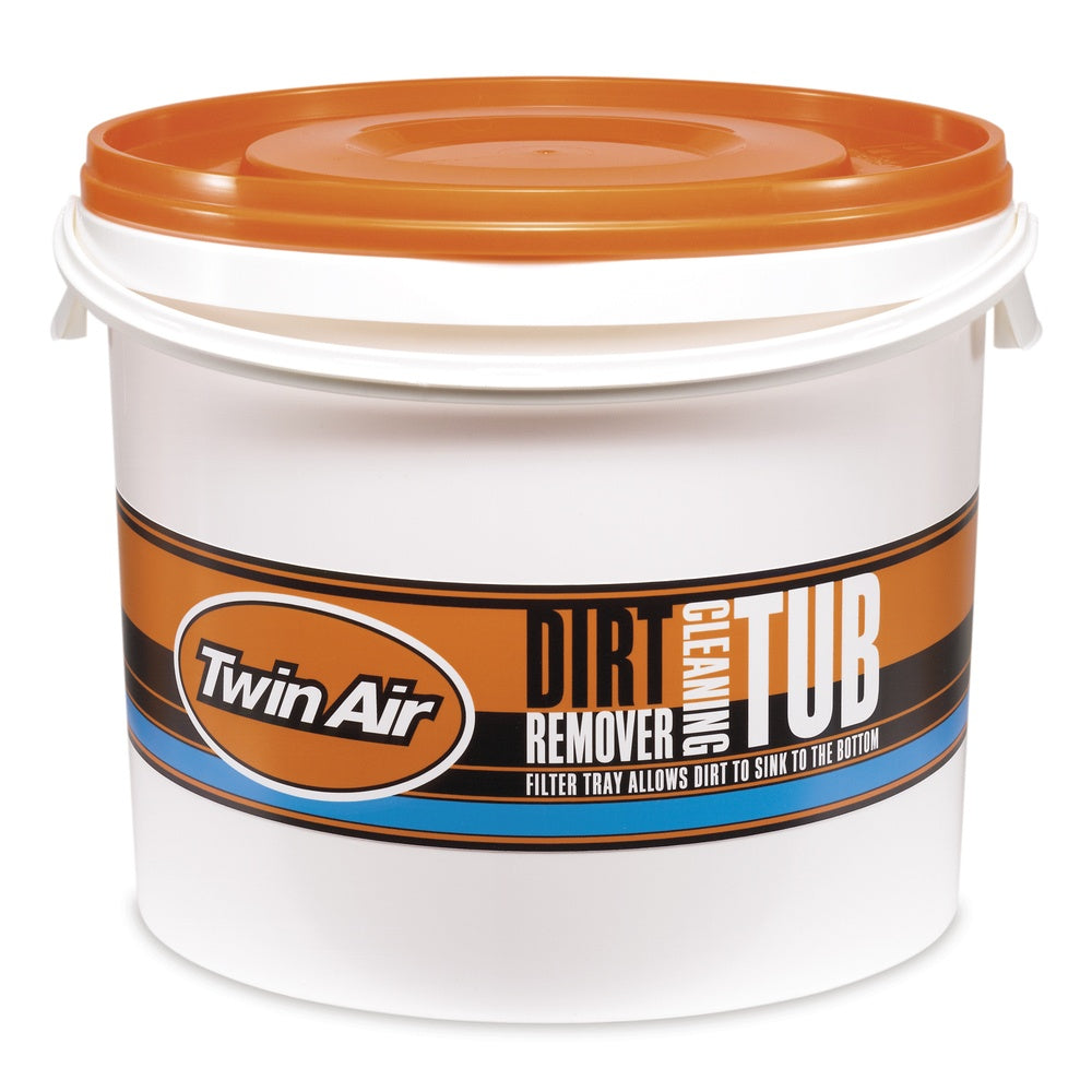 New TWIN AIR Cleaning Tub, including Cages Orange + Black (10 liter) TA159011