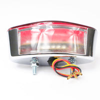 New WHITES Tail Light Custom Led Cateye Assembly #TLCCE