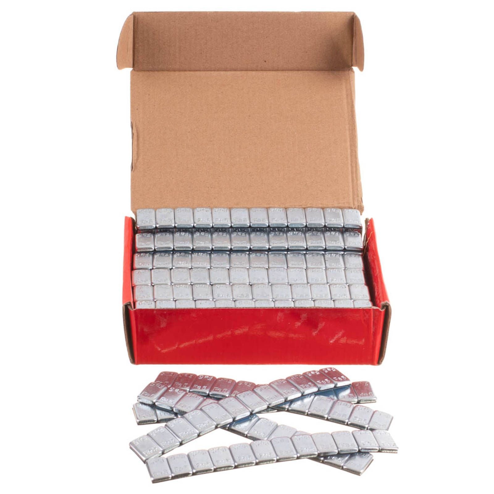 WHITES Wheel Balance Weights Stick On 12 x 5G Strip - Silverl (50/Box) #TMWWFE5S