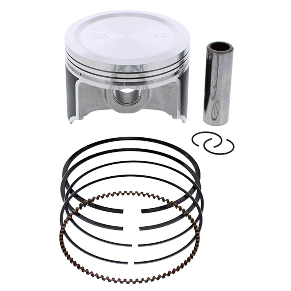 New VERTEX Piston Kit (inc Rings, Pin, Clips) For HONDA V-24258