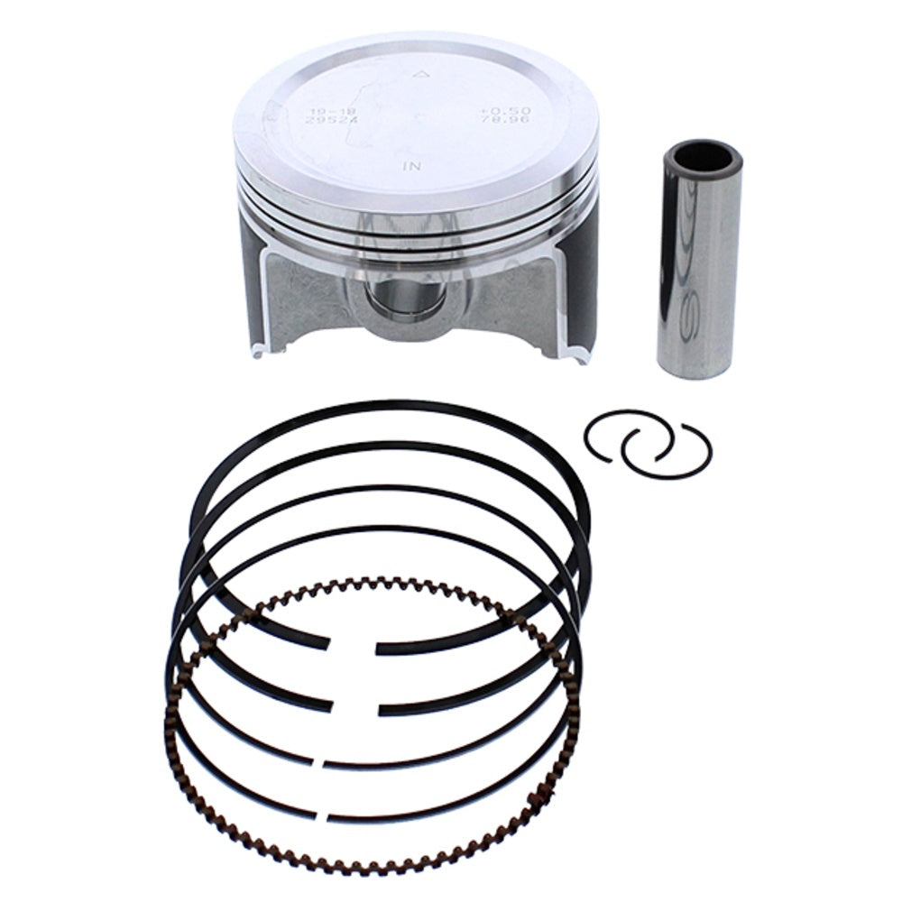 New VERTEX Piston Kit (inc Rings, Pin, Clips) For HONDA V-24258050