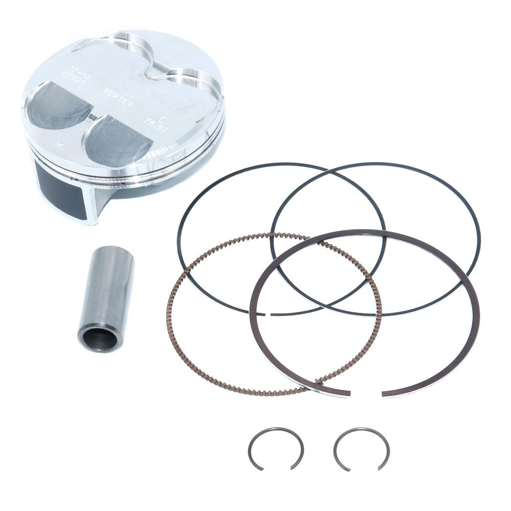 New VERTEX Piston Kit (inc Rings, Pin, Clips) For KAWASAKI KX250F V-24267C