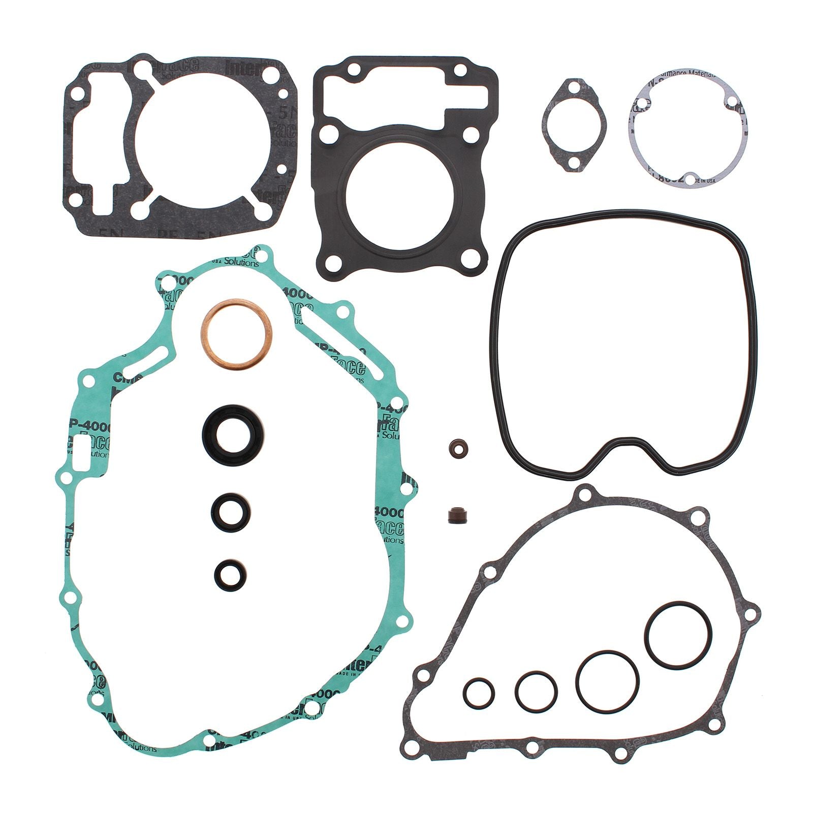 New VERTEX Engine Complete Gasket Set With Oil Seals For Honda #VER811248