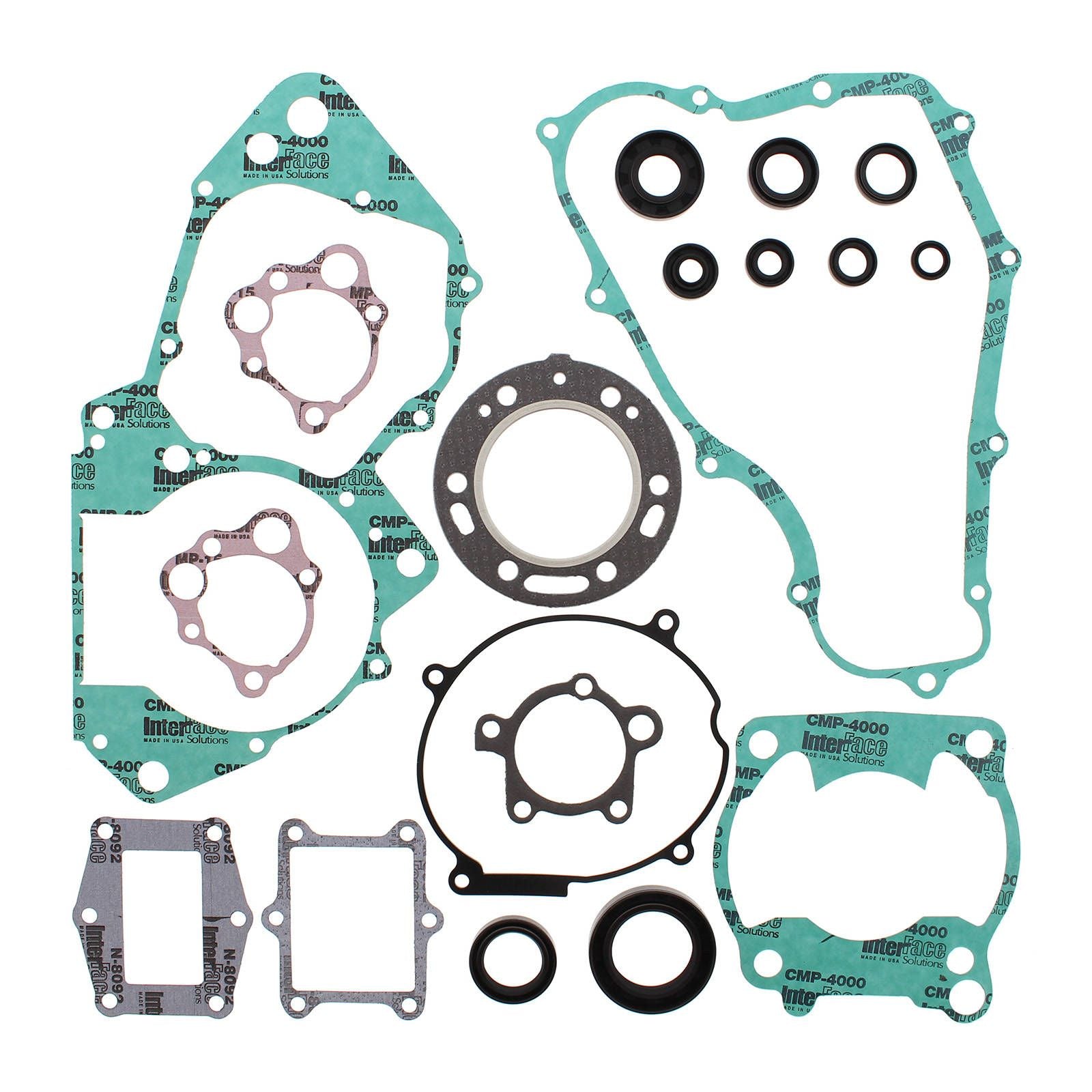 New VERTEX Engine Complete Gasket Set With Oil Seals For Honda #VER811253