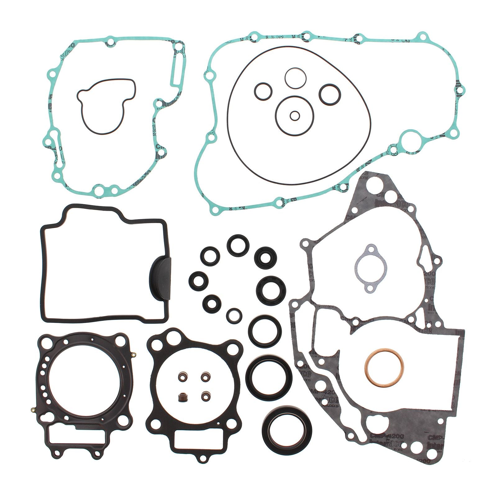 New VERTEX Engine Complete Gasket Set With Oil Seals For Honda #VER811262