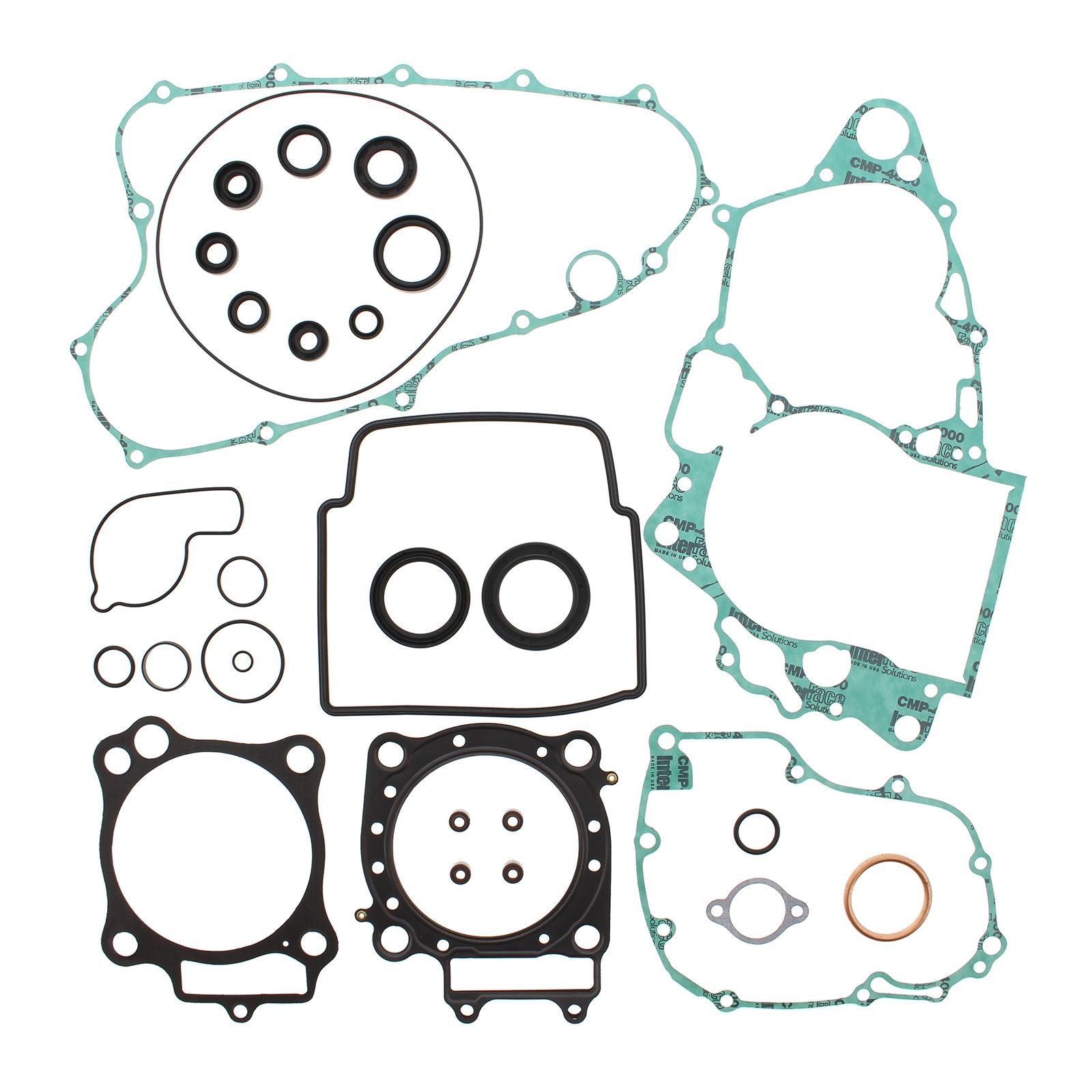 New VERTEX Engine Complete Gasket Set With Oil Seals For Honda #VER811267