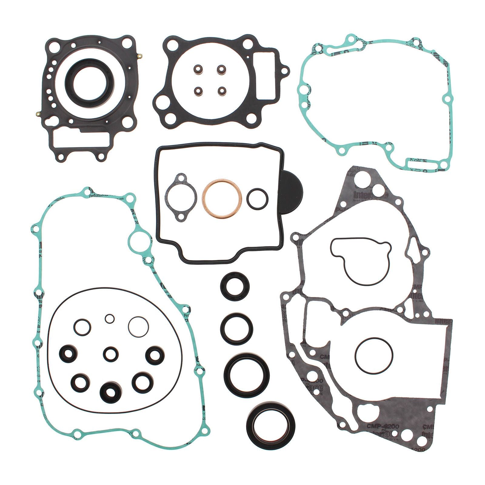 New VERTEX Engine Complete Gasket Set With Oil Seals For Honda #VER811268