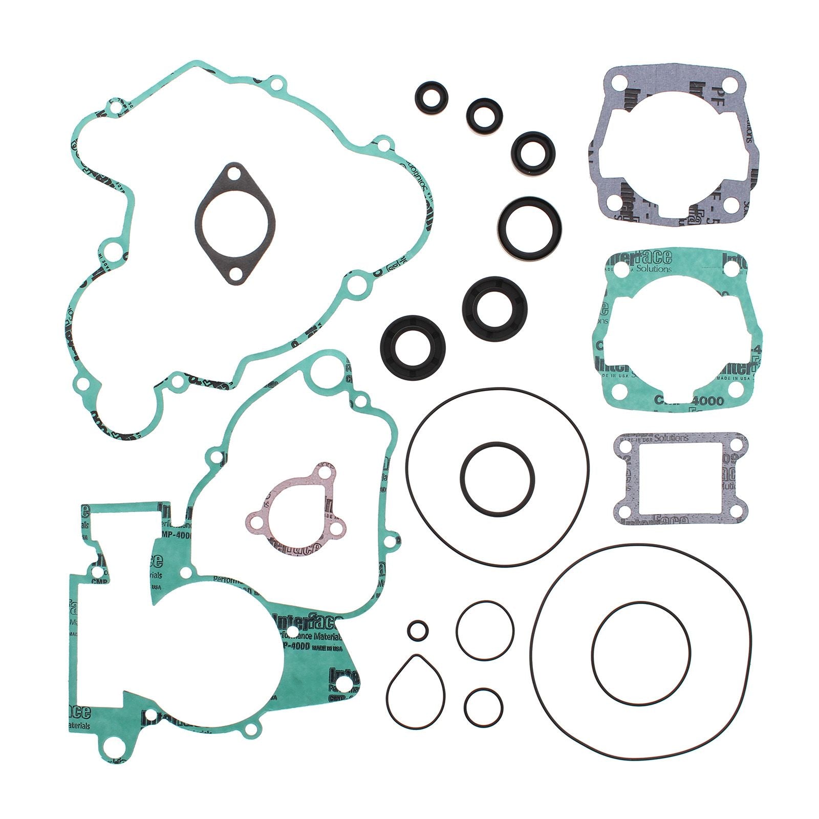 New VERTEX Engine Complete Gasket Set With Oil Seals For Ktm #VER811302