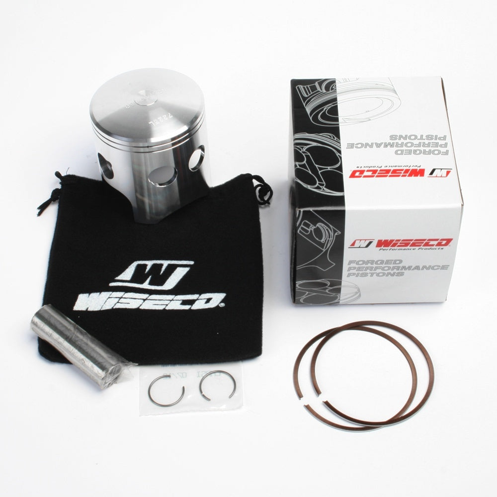 WISECO Piston Kit (inc Rings, Pin, Clips) For KAWASAKI KXT250, KX250 W-439M07000