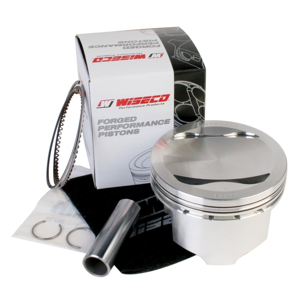 WISECO Piston Kit (inc Rings, Pin, Clips) For YAMAHA TT350, XT350 W-4674M08750
