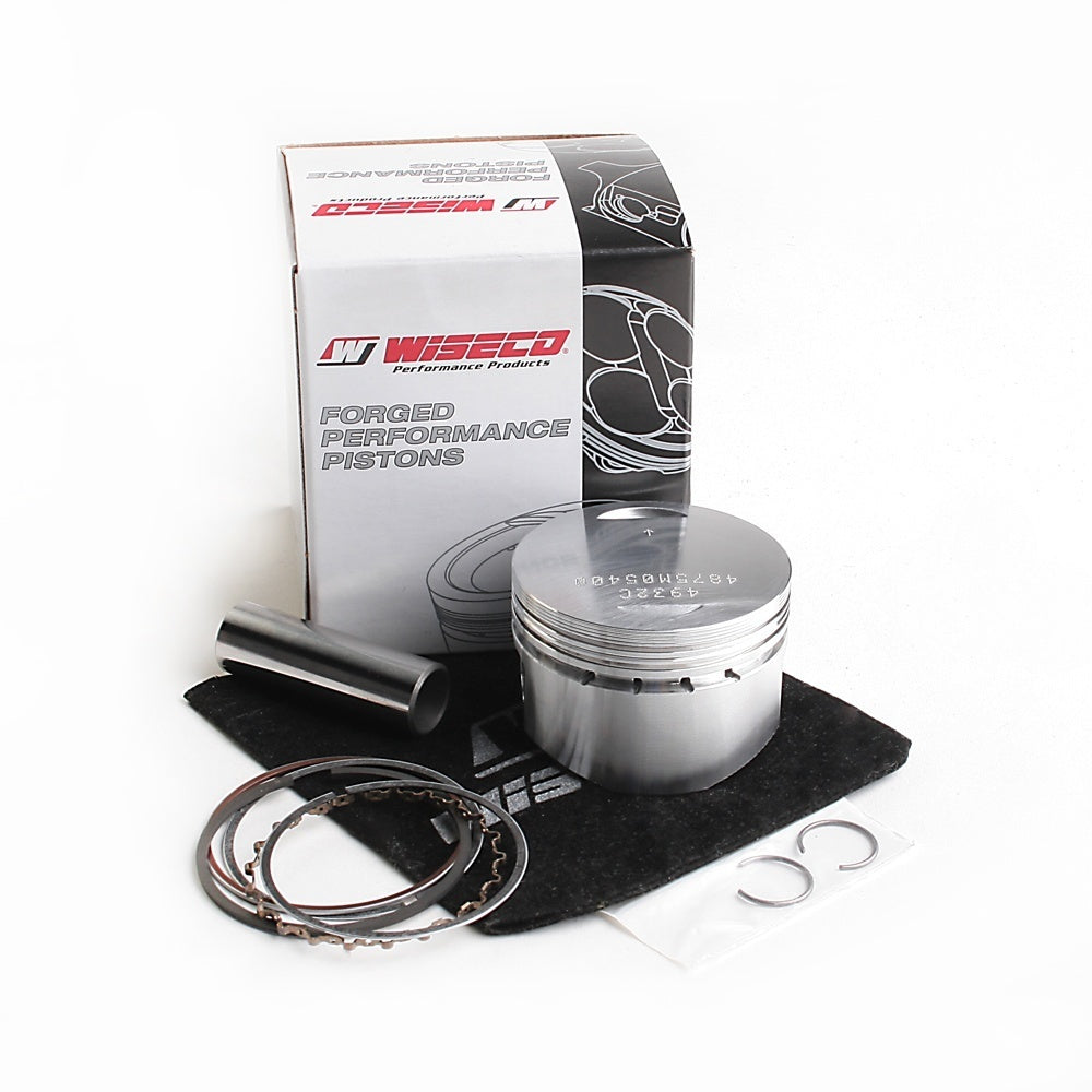 New WISECO Piston Kit (inc Rings, Pin, Clips) For KAWASAKI, SUZUKI W-4875M05350