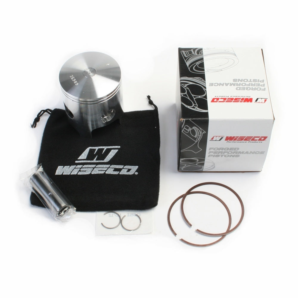 WISECO Piston Kit (inc Rings, Pin, Clips) For KAWASAKI KDX250, KX250 W-607M06740