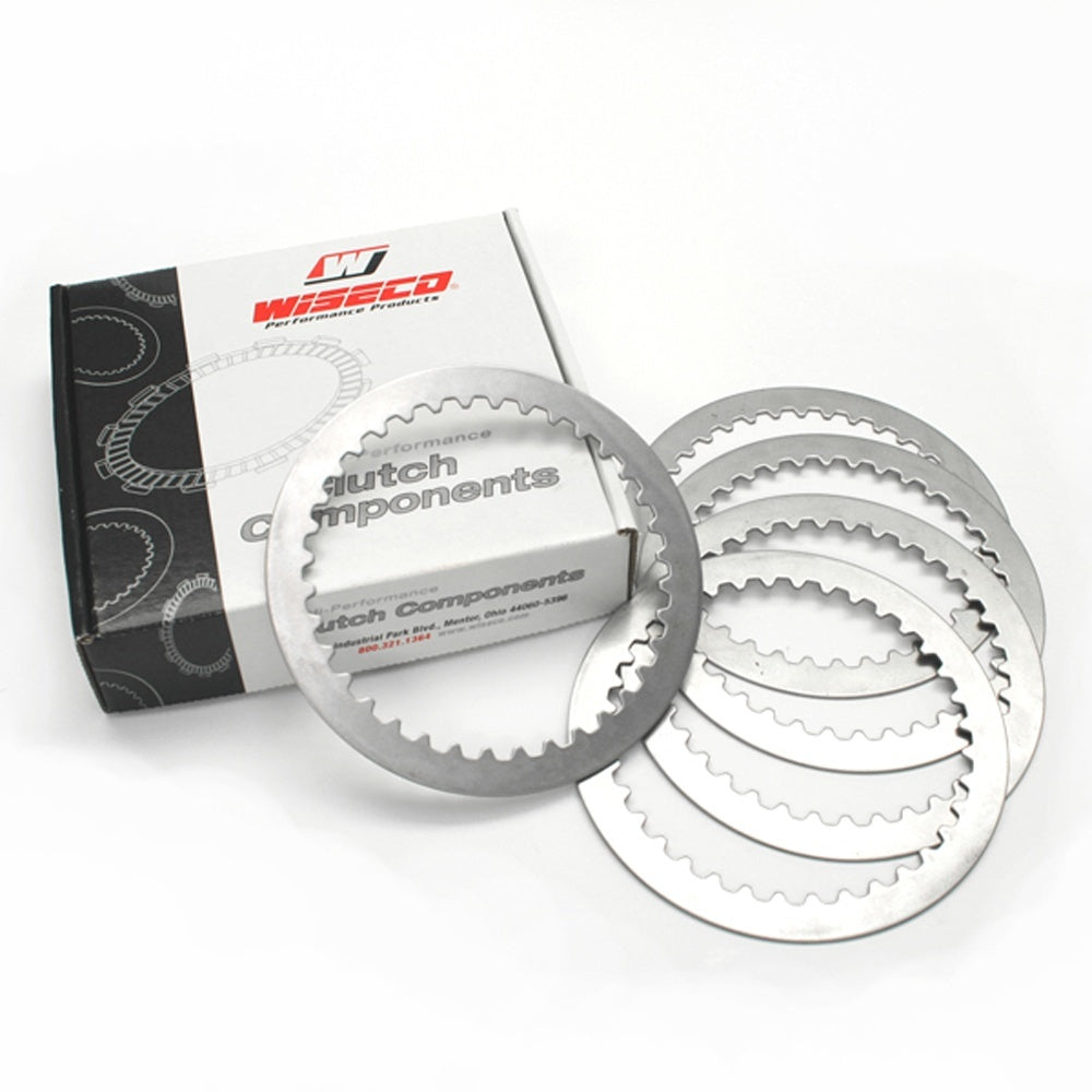 WISECO Clutch Plate Kit - Steel For HONDA CRF150R, CRF150RB BIG WHEEL W-WPPS031