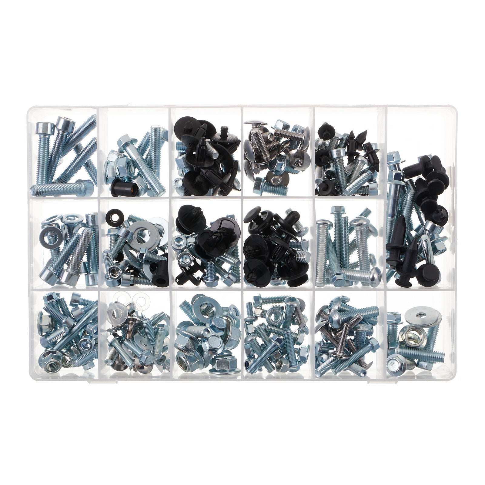 New WHITES Hardware Mega Pack For Japanese Sportbike 300Pcs #WHWM006