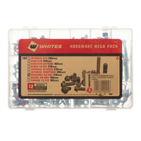 New WHITES Hardware Mega Pack For Kawasaki KX / KXF 210Pcs #WHWM007
