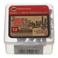 New WHITES Wheel & Drive Hardware Kit For Euro/Ktm 32Pcs #WHWWD002