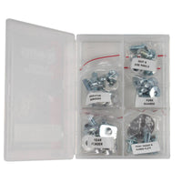 New WHITES Plastics Fastener Kit Asstd Hon WPFKKHO03