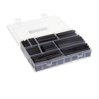 New WHITES Heat Shrink Kit Black 385 PC Kit #WPHS385BK