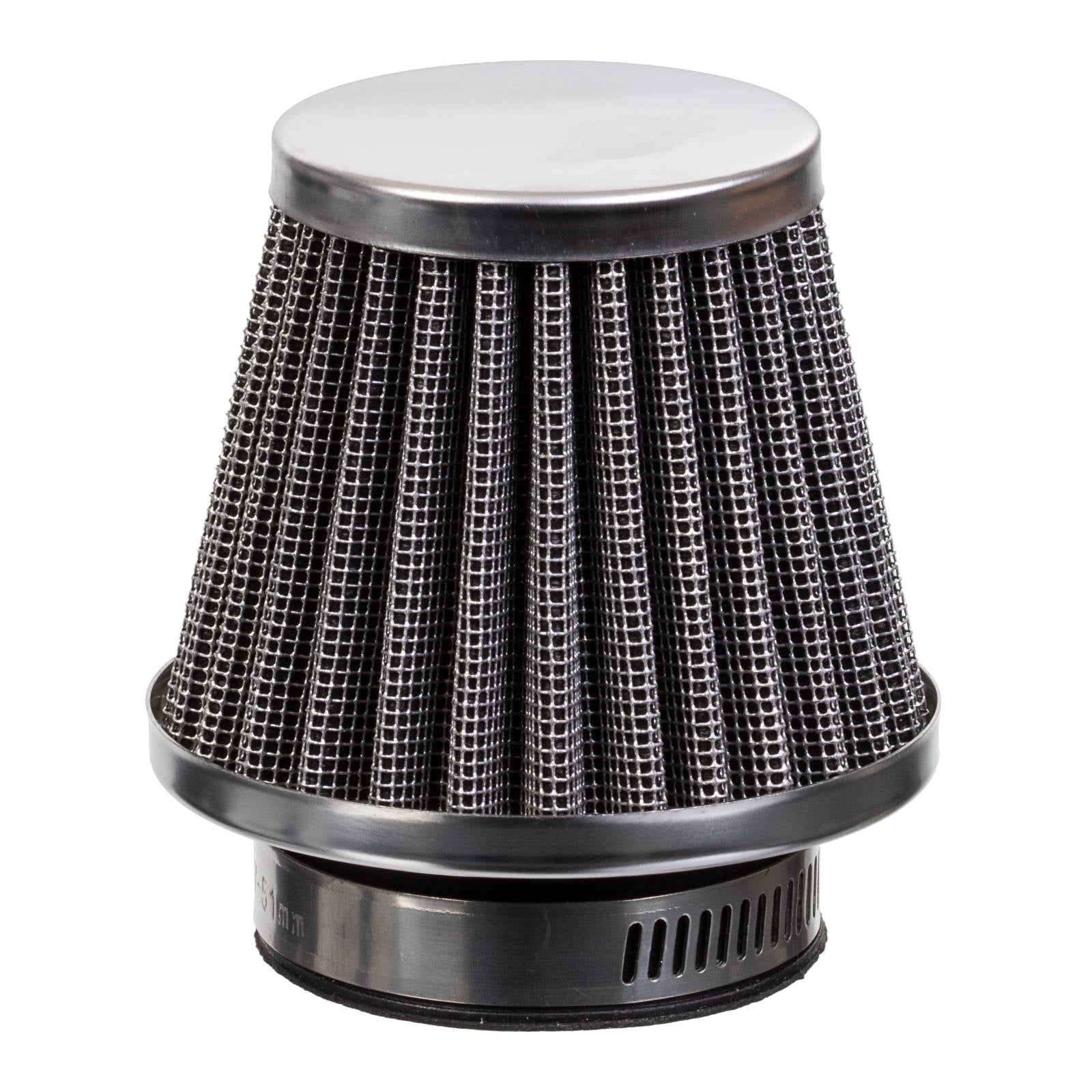 New WHITES Pod Air Filter Round - 42mm #WPPF42CHR