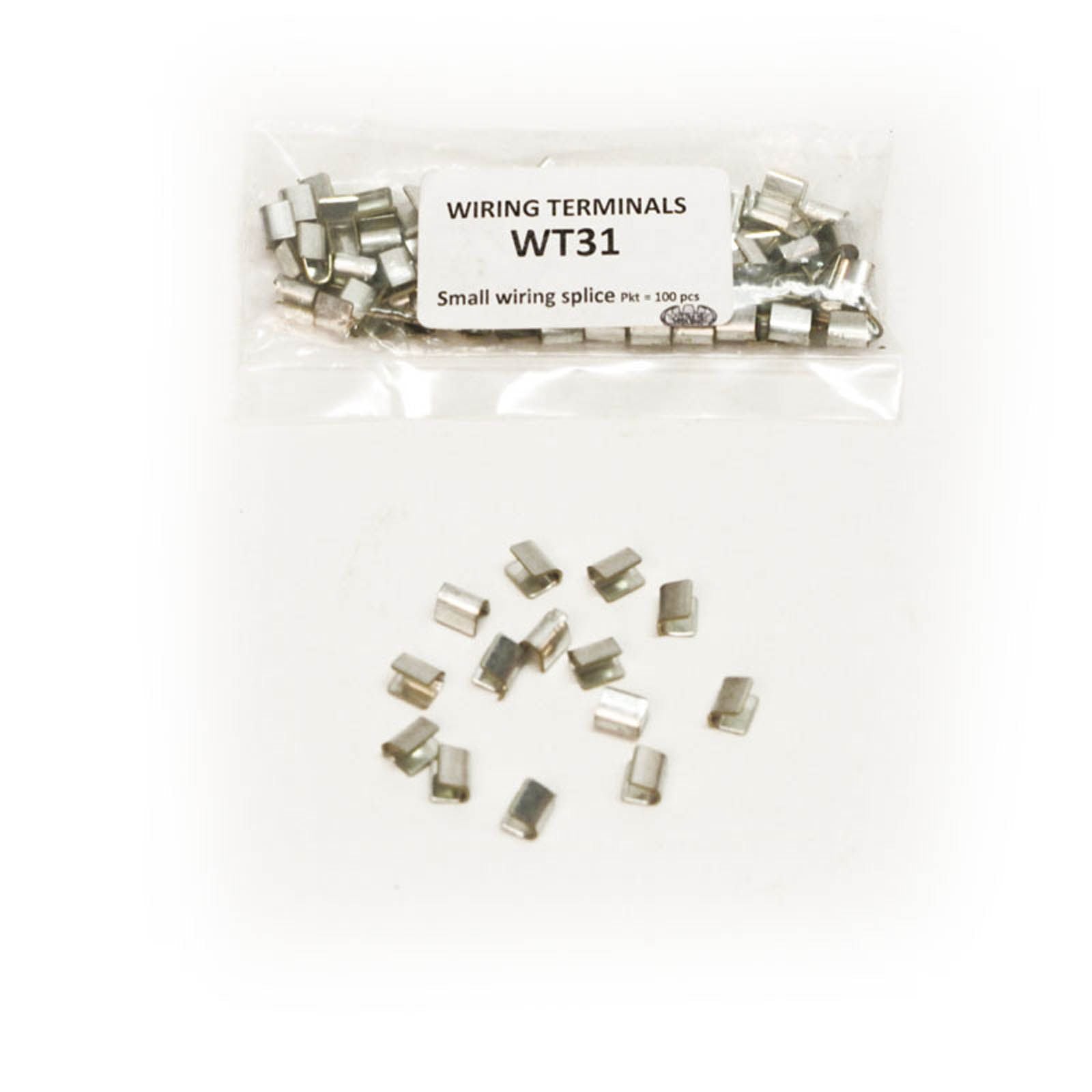 New WHITES Small Wiring Splice (Packet of 100Pcs) #WT31