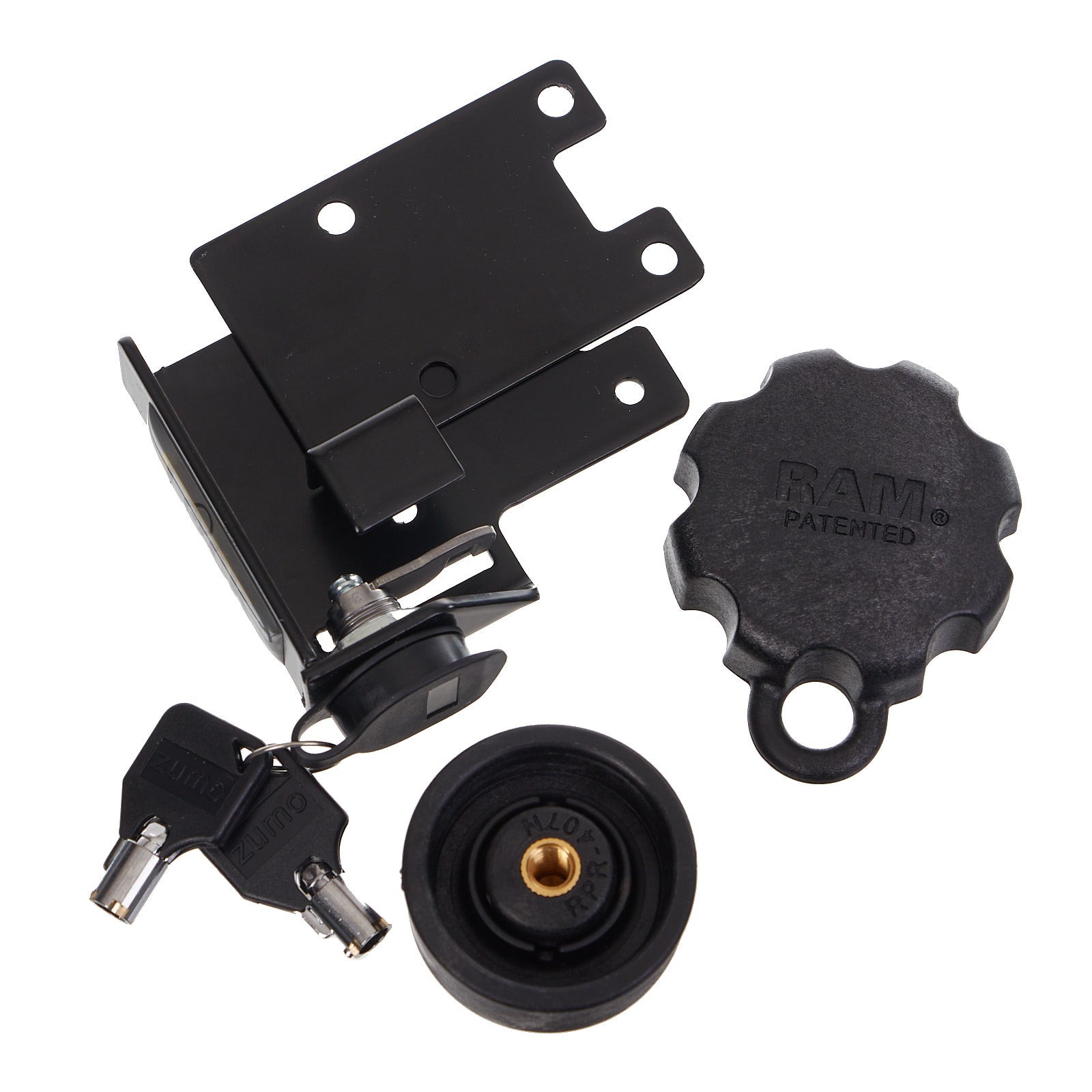 New ZUMOLOCK Garmin Zumo Lock 3Xx With Ram Security Knob #ZL3XXRAM